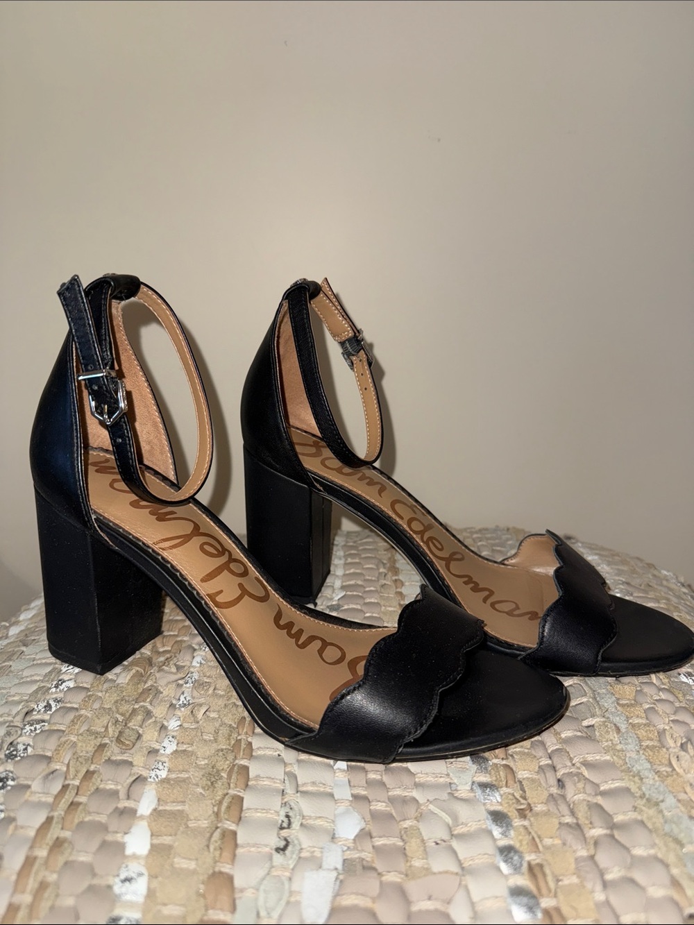 Sam Edelman Black Heels - Picture 2 of 4